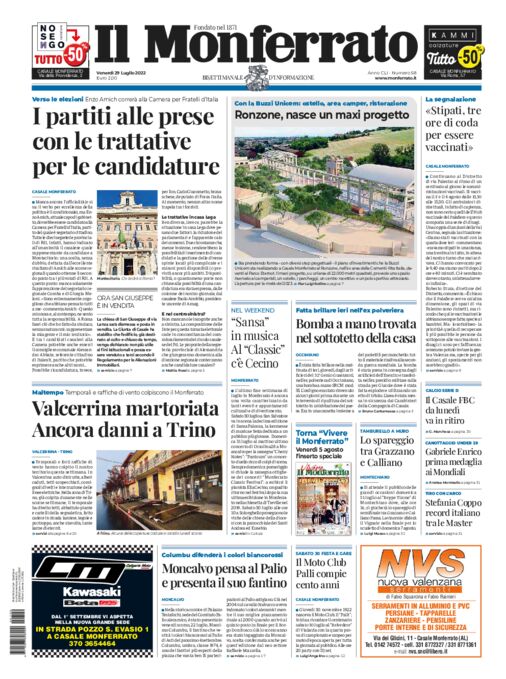 Il Monferrato - Edizione 58 del 29/07/2022